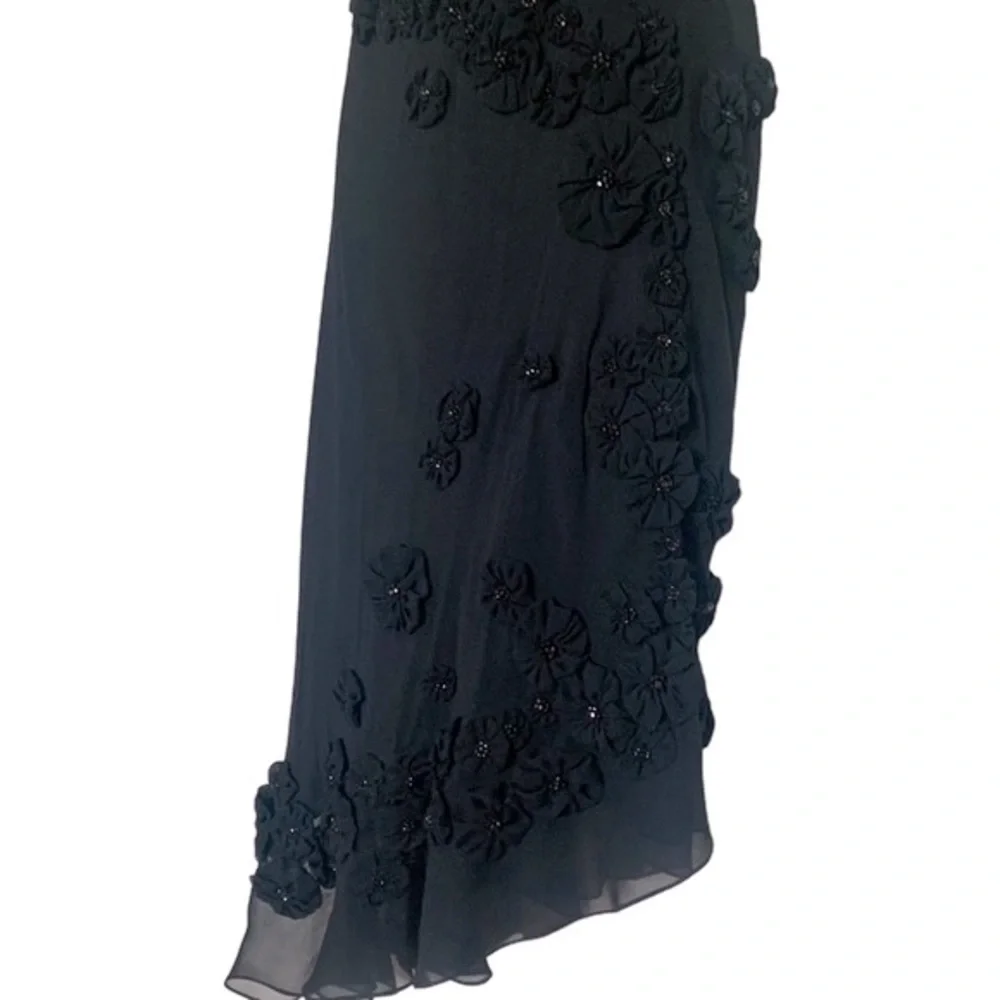 Sue Wong Vintage Silk Halter Neck Dress - Picture 7 of 13